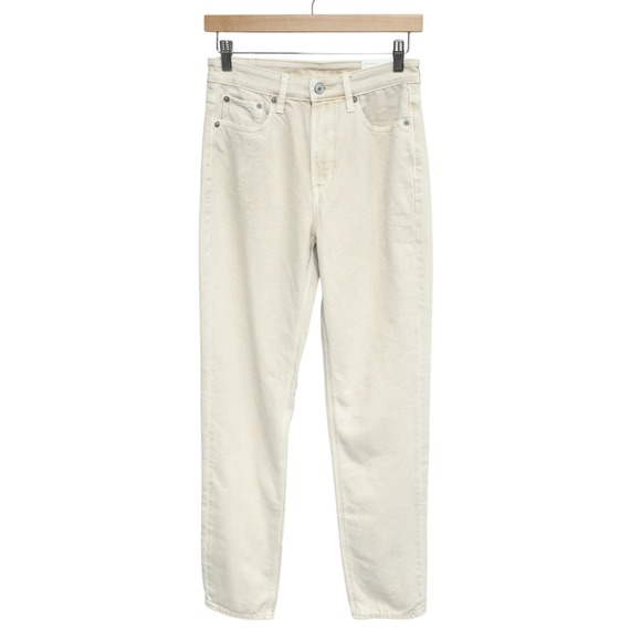 American Eagle Outfitters Denim - NWT American Eagle Mom Straight Leg Jean Size 2 X-Long Cream High Rise Neutral